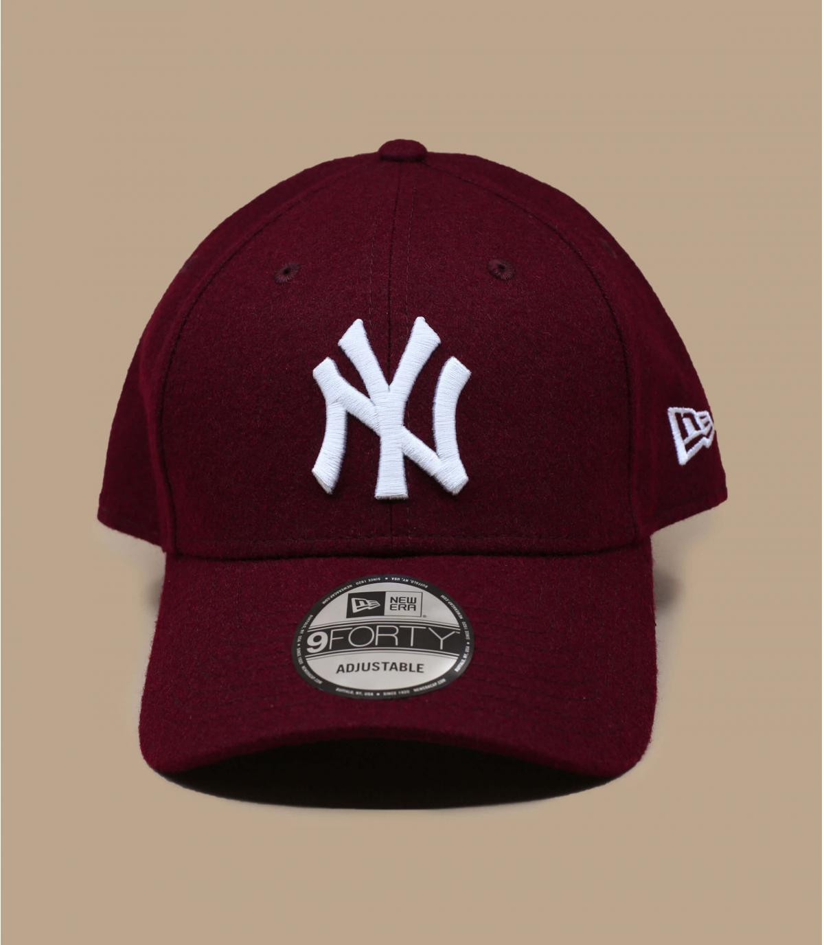 berretto NY in lana bordeaux Winterized 940 NY maroon berretto NY in lana bordeaux Winterized 940 NY maroon